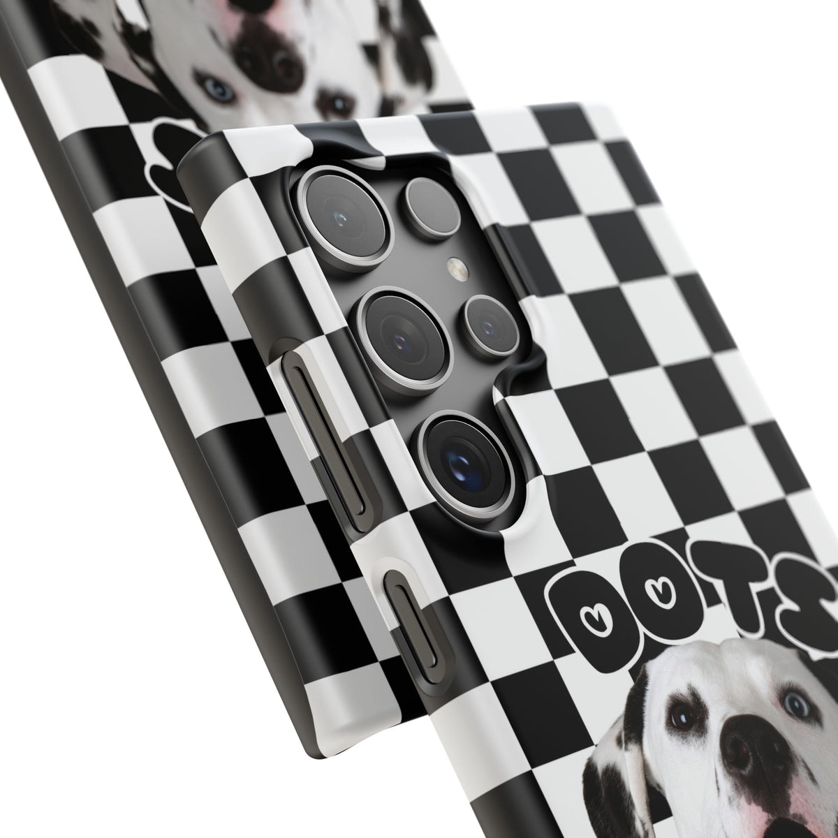Dalmatian 'Dots' Checkerboard Phone Case