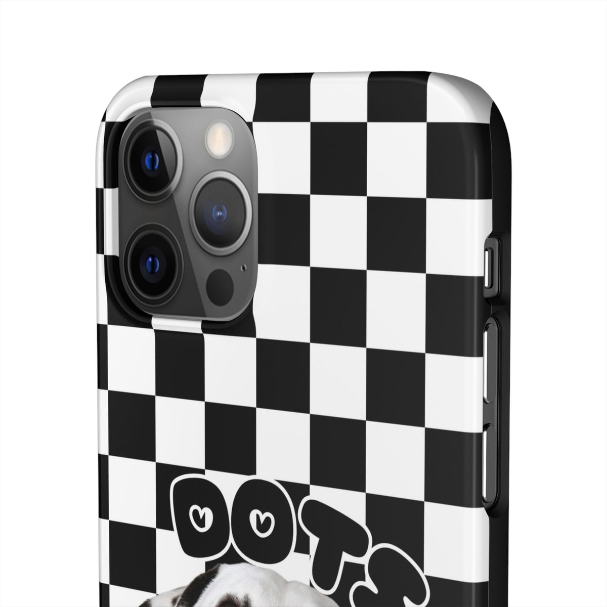 Dalmatian 'Dots' Checkerboard Phone Case