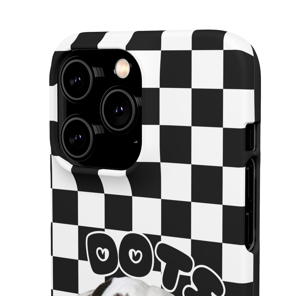 Dalmatian 'Dots' Checkerboard Phone Case