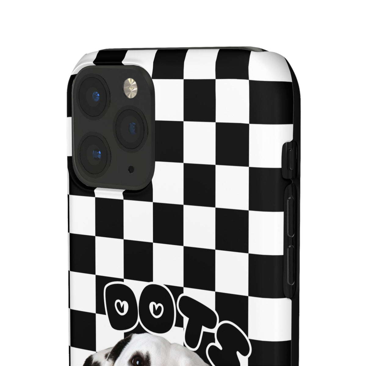 Dalmatian 'Dots' Checkerboard Phone Case