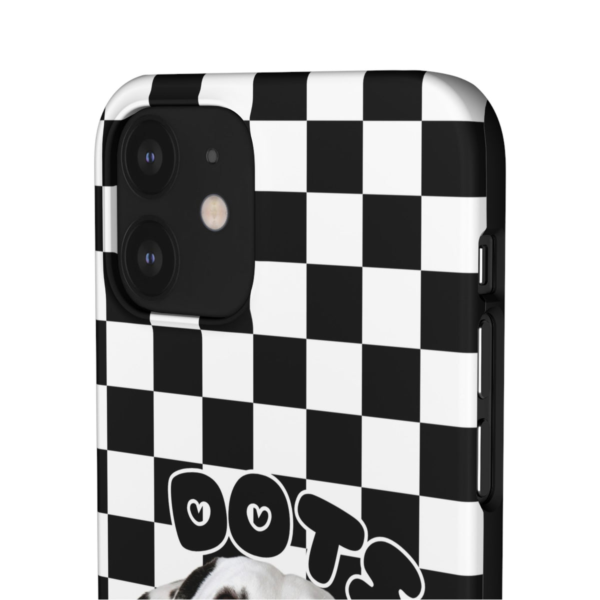 Dalmatian 'Dots' Checkerboard Phone Case