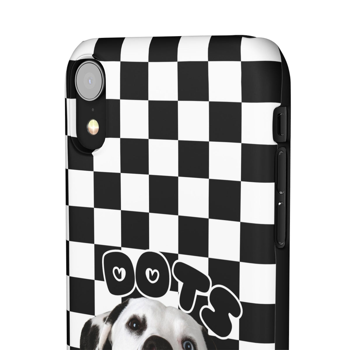 Dalmatian 'Dots' Checkerboard Phone Case