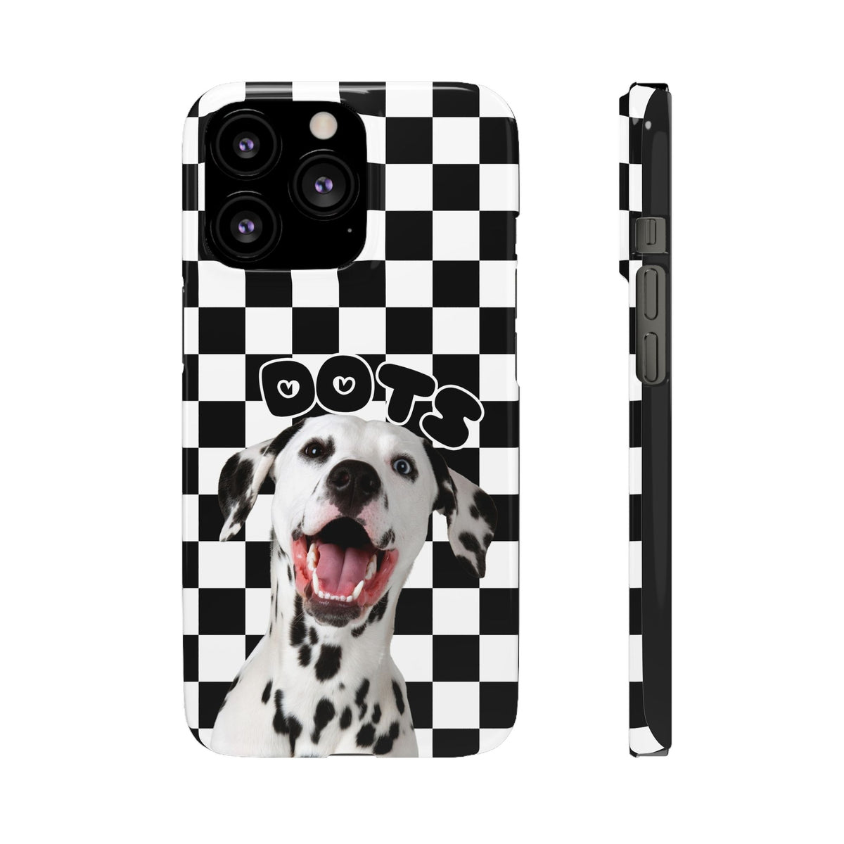 Dalmatian 'Dots' Checkerboard Phone Case