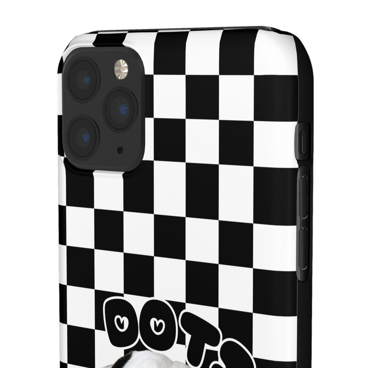 Dalmatian 'Dots' Checkerboard Phone Case