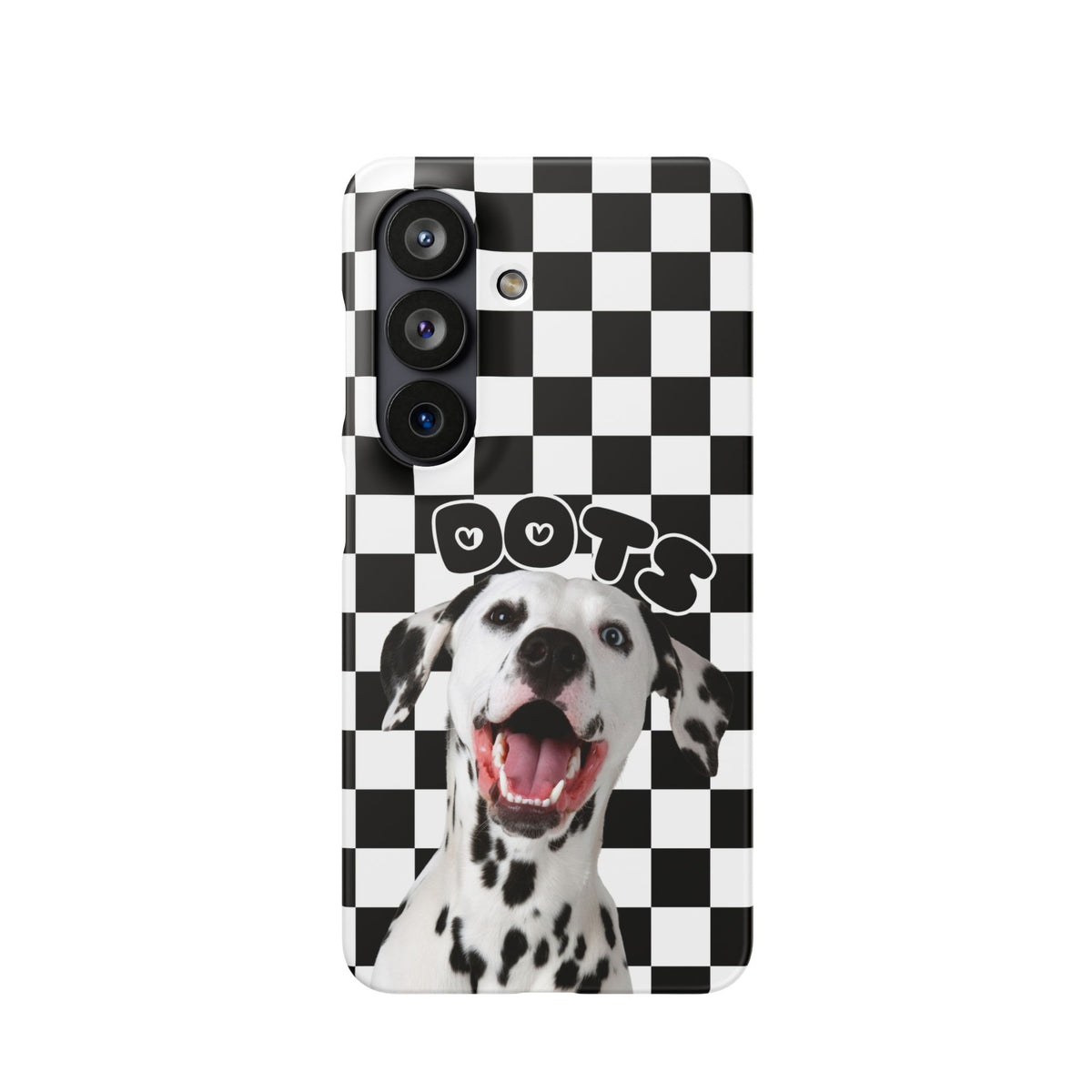 Dalmatian 'Dots' Checkerboard Phone Case