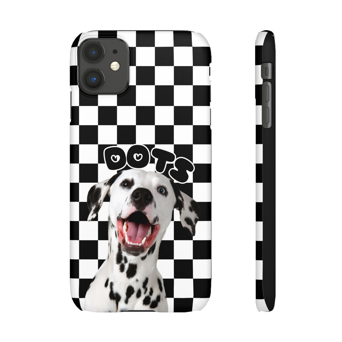 Dalmatian 'Dots' Checkerboard Phone Case