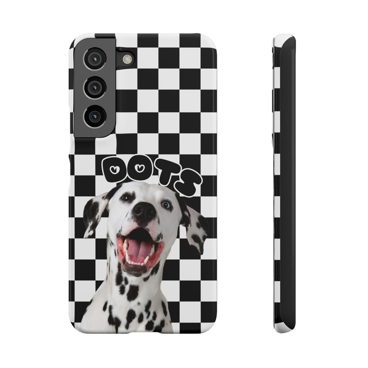 Dalmatian 'Dots' Checkerboard Phone Case