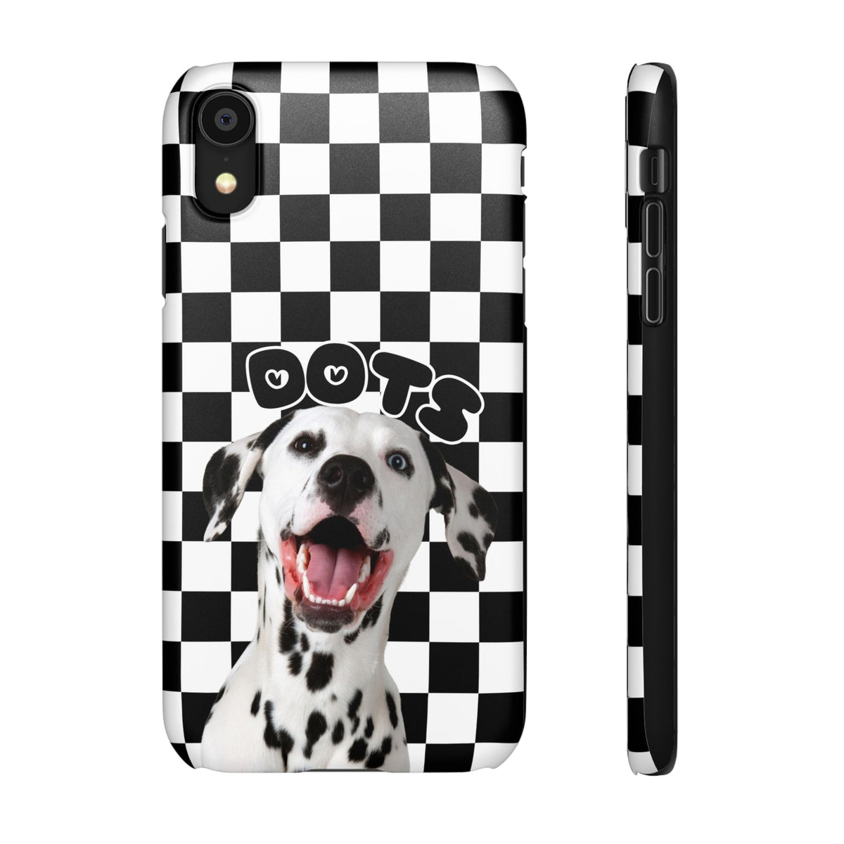 Dalmatian 'Dots' Checkerboard Phone Case