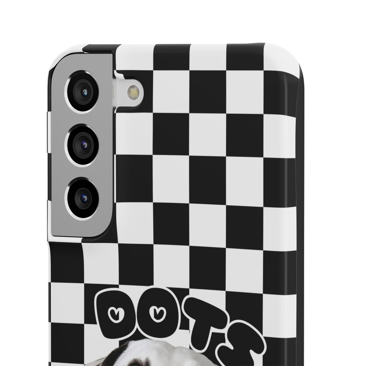 Dalmatian 'Dots' Checkerboard Phone Case