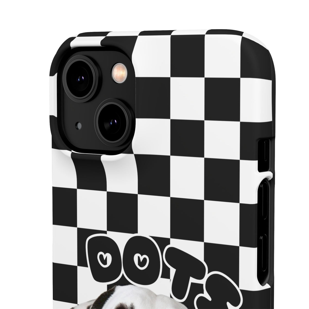 Dalmatian 'Dots' Checkerboard Phone Case