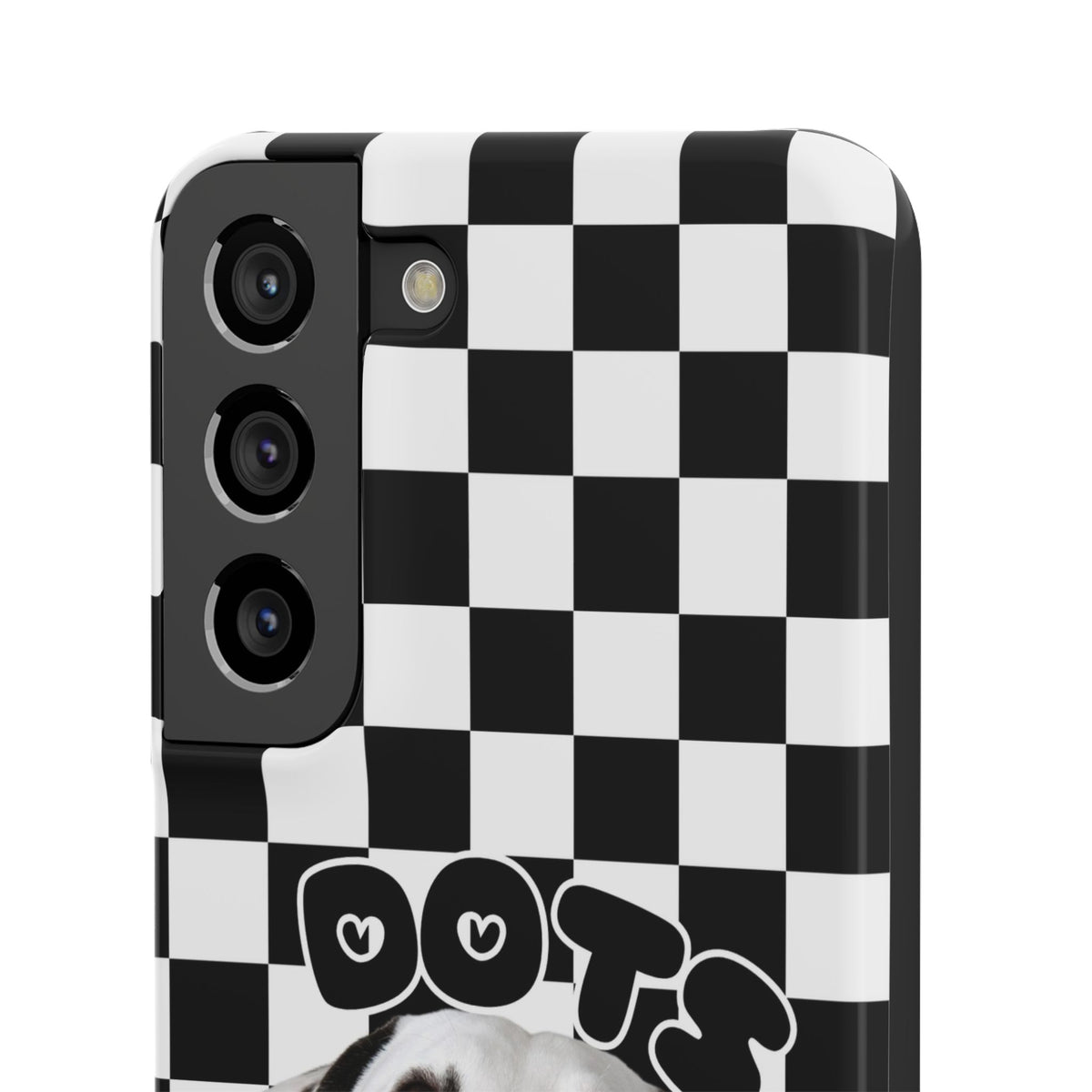 Dalmatian 'Dots' Checkerboard Phone Case