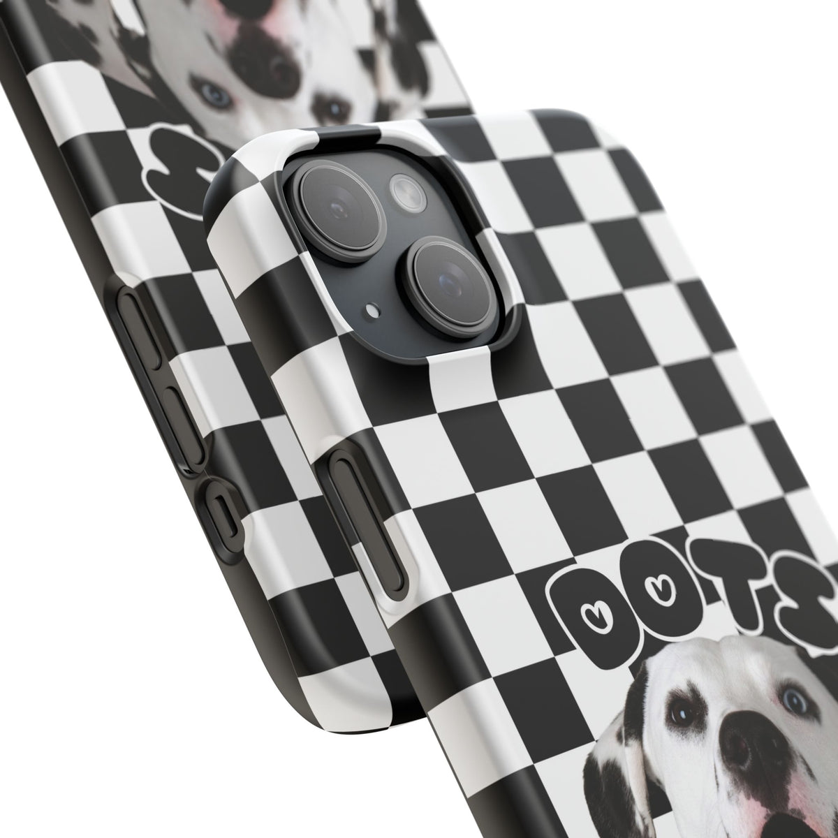Dalmatian 'Dots' Checkerboard Phone Case