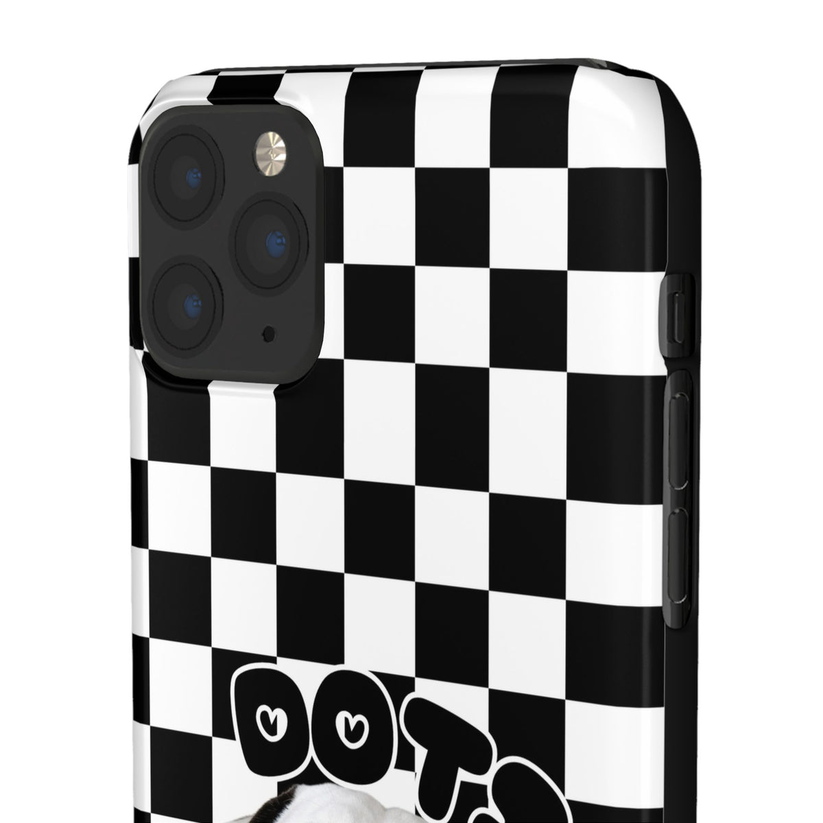 Dalmatian 'Dots' Checkerboard Phone Case