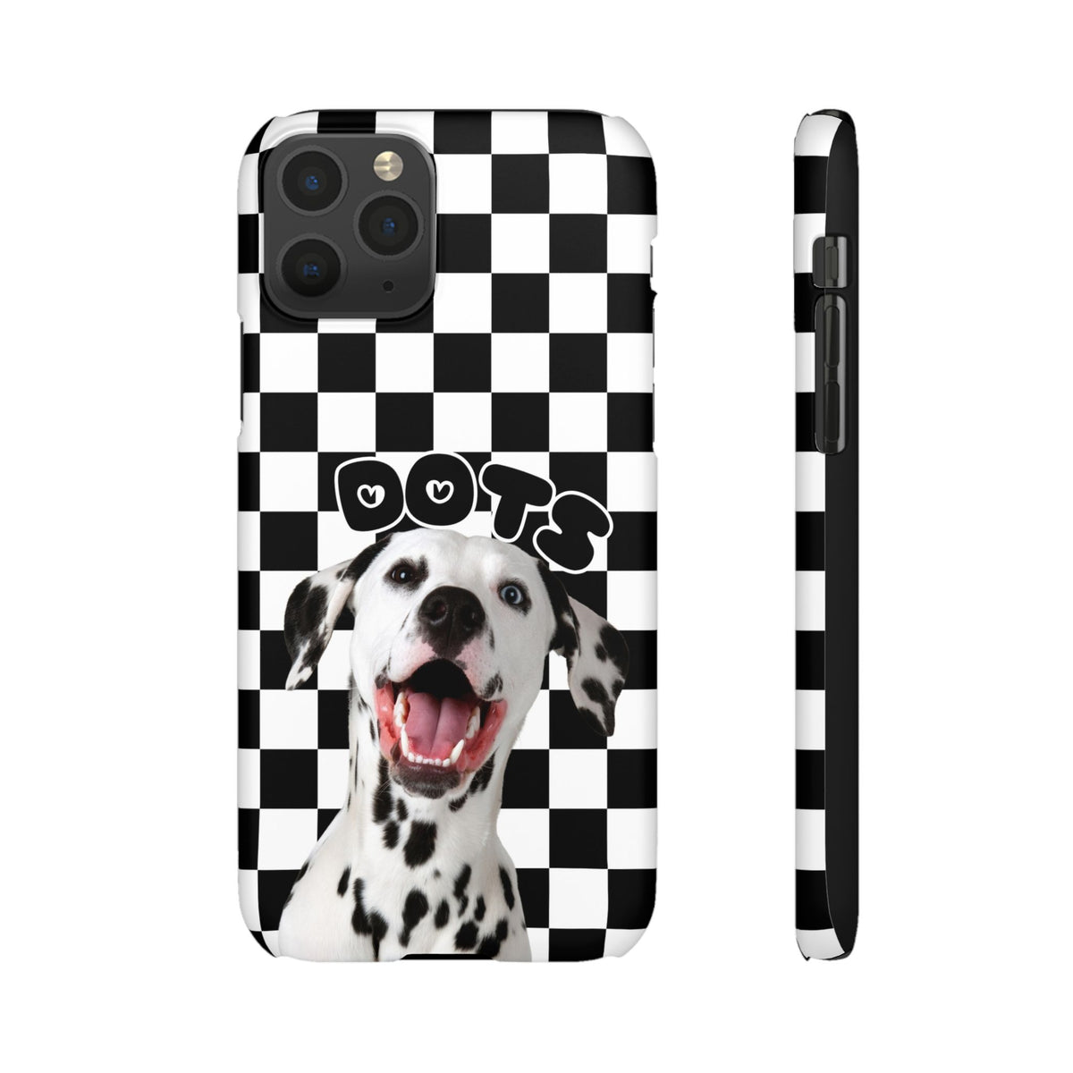 Dalmatian 'Dots' Checkerboard Phone Case