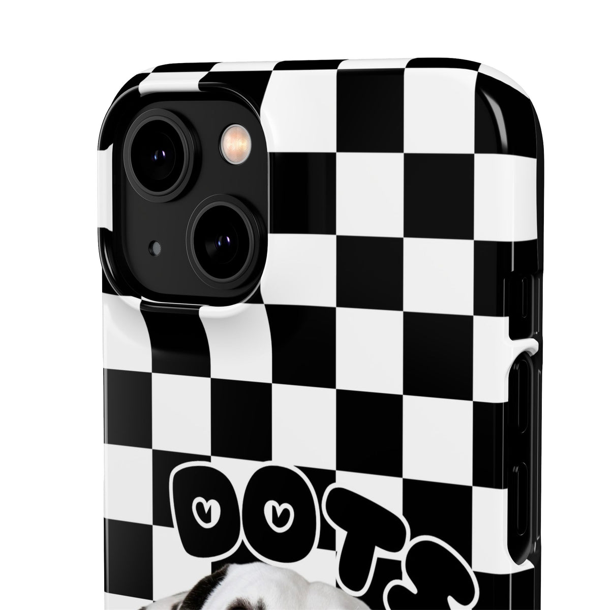 Dalmatian 'Dots' Checkerboard Phone Case