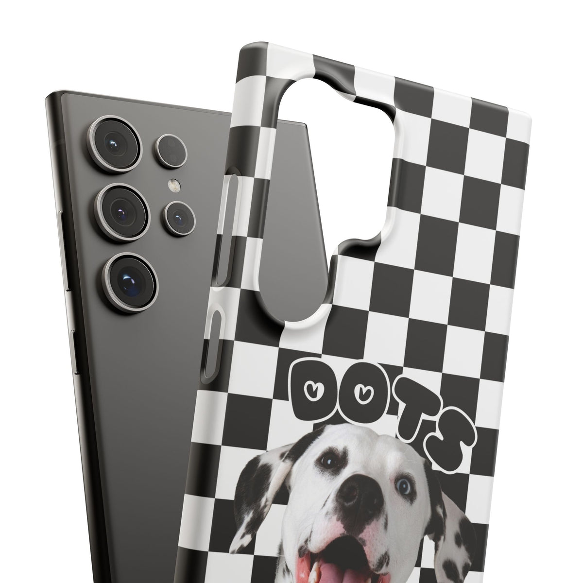 Dalmatian 'Dots' Checkerboard Phone Case