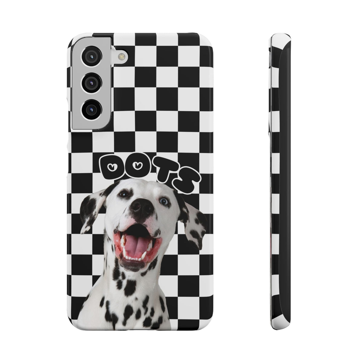 Dalmatian 'Dots' Checkerboard Phone Case