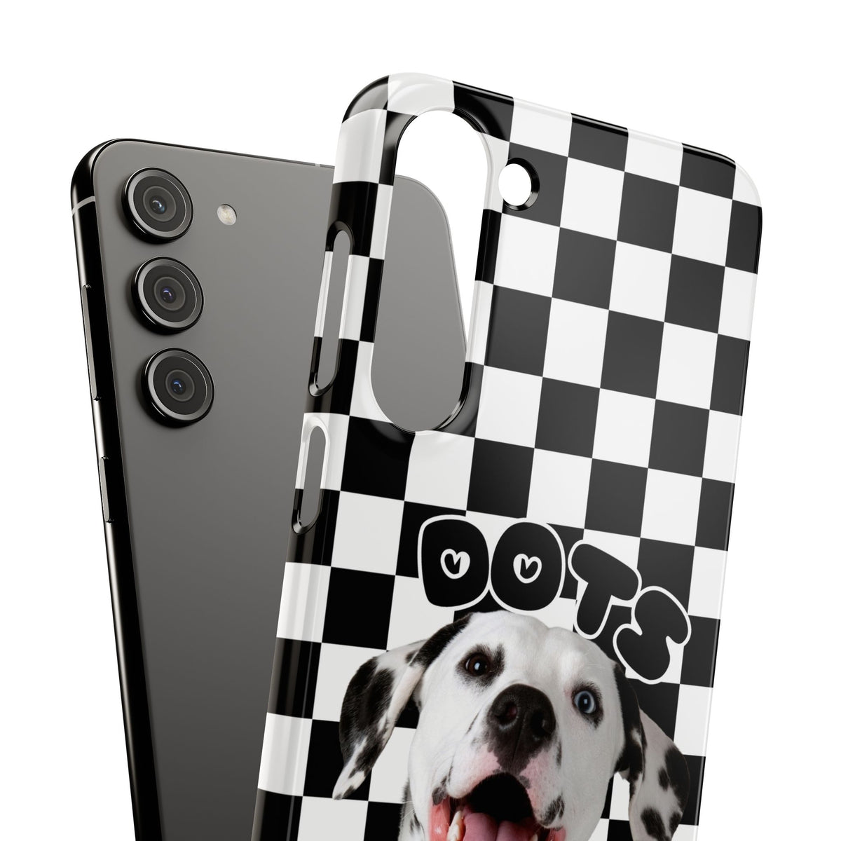 Dalmatian 'Dots' Checkerboard Phone Case