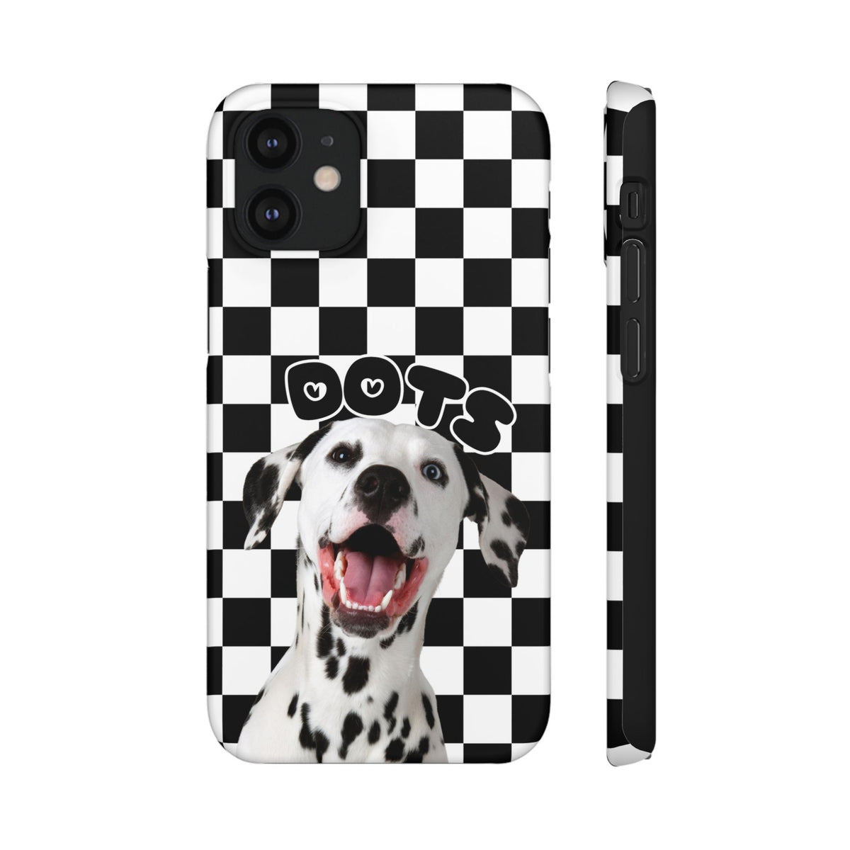 Dalmatian 'Dots' Checkerboard Phone Case