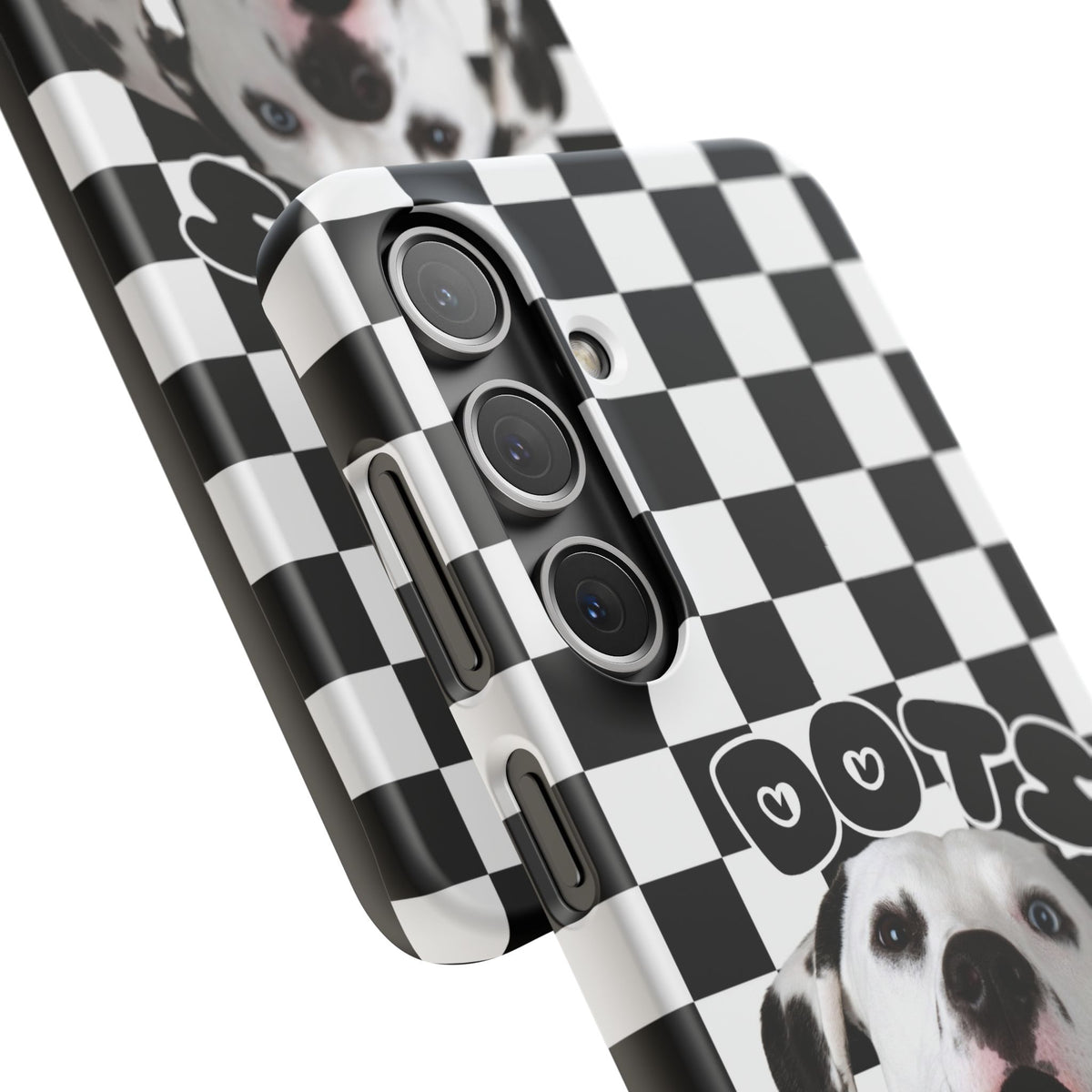 Dalmatian 'Dots' Checkerboard Phone Case
