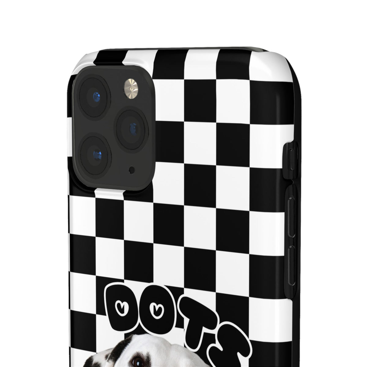 Dalmatian 'Dots' Checkerboard Phone Case