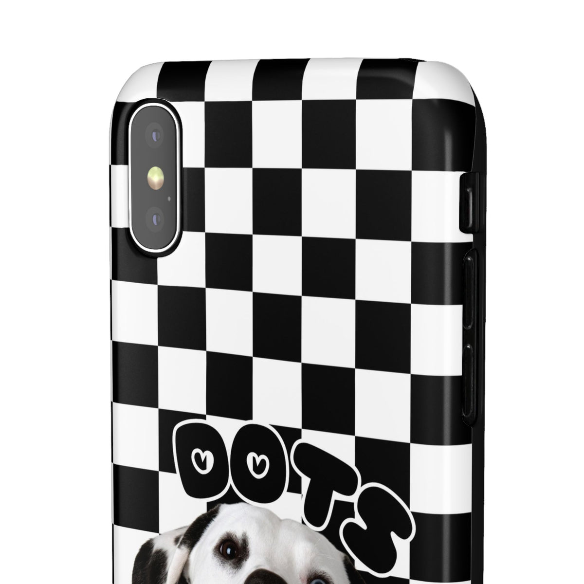 Dalmatian 'Dots' Checkerboard Phone Case