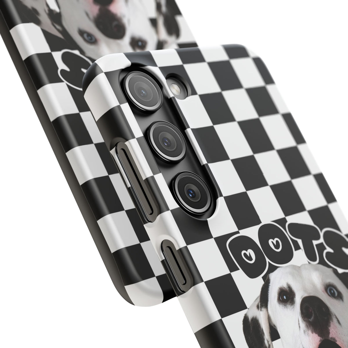 Dalmatian 'Dots' Checkerboard Phone Case