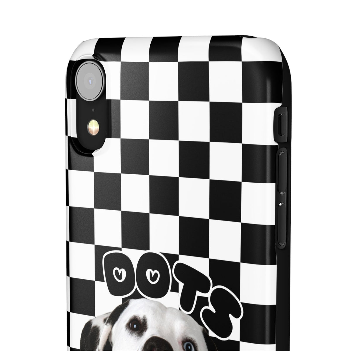 Dalmatian 'Dots' Checkerboard Phone Case