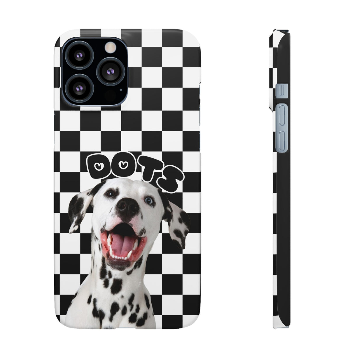 Dalmatian 'Dots' Checkerboard Phone Case