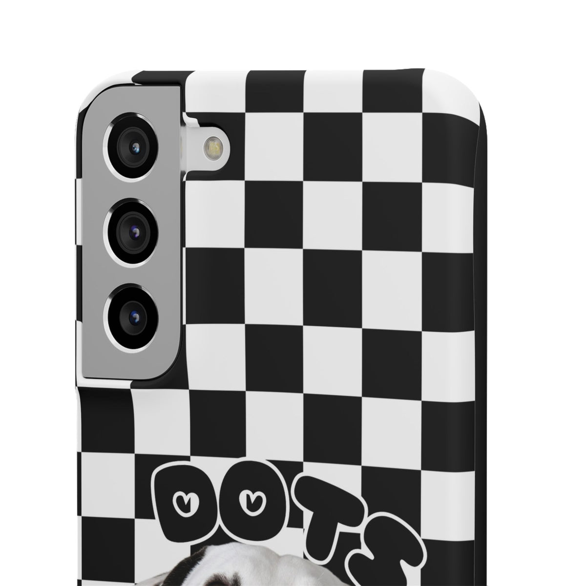 Dalmatian 'Dots' Checkerboard Phone Case