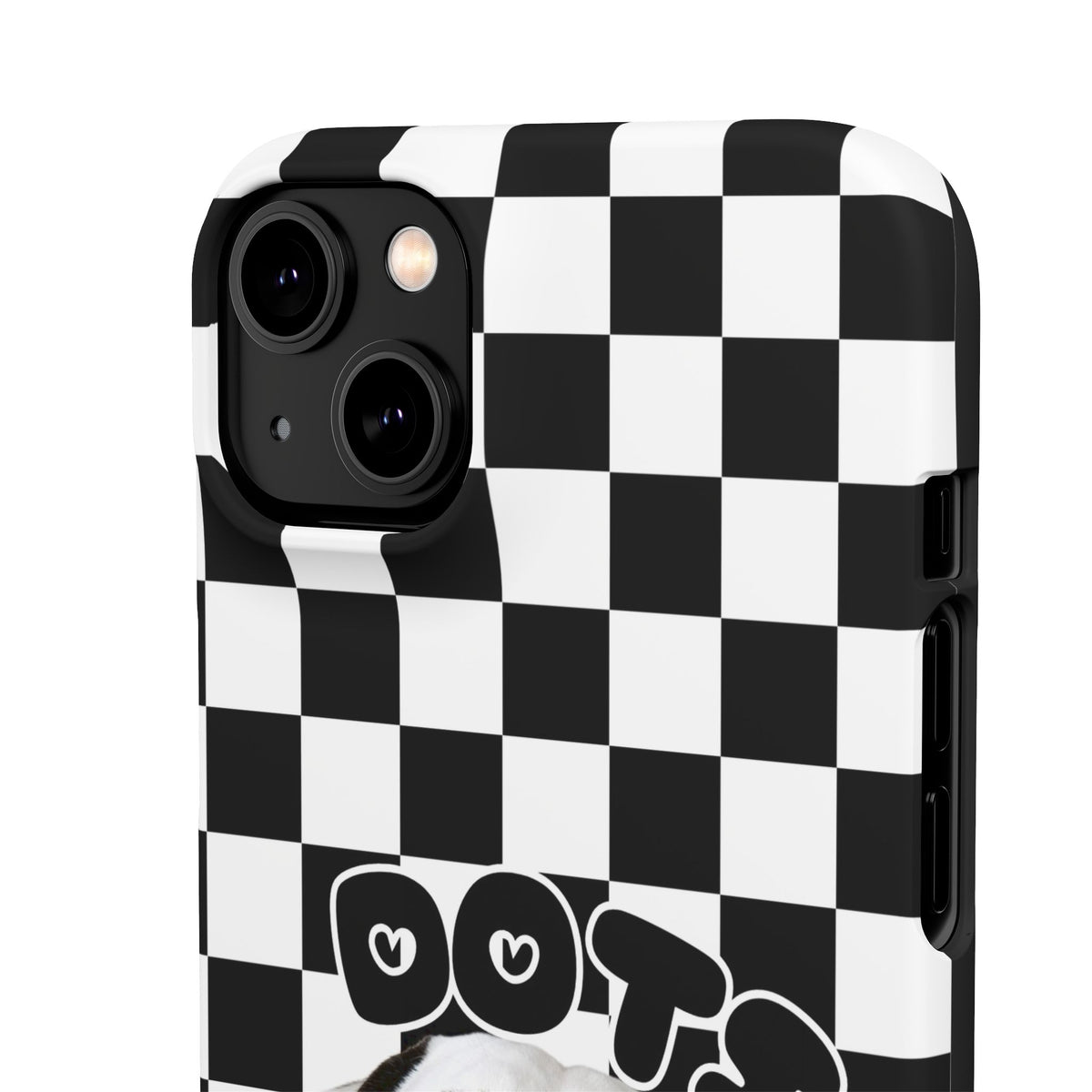Dalmatian 'Dots' Checkerboard Phone Case