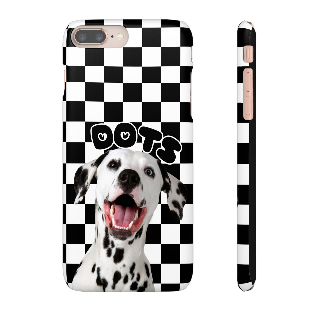 Dalmatian 'Dots' Checkerboard Phone Case