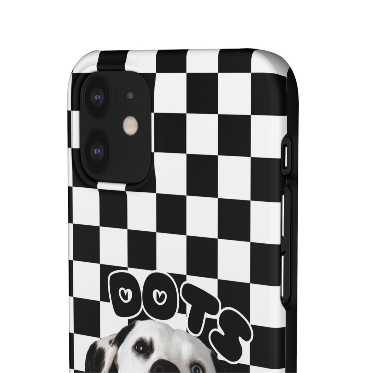 Dalmatian 'Dots' Checkerboard Phone Case