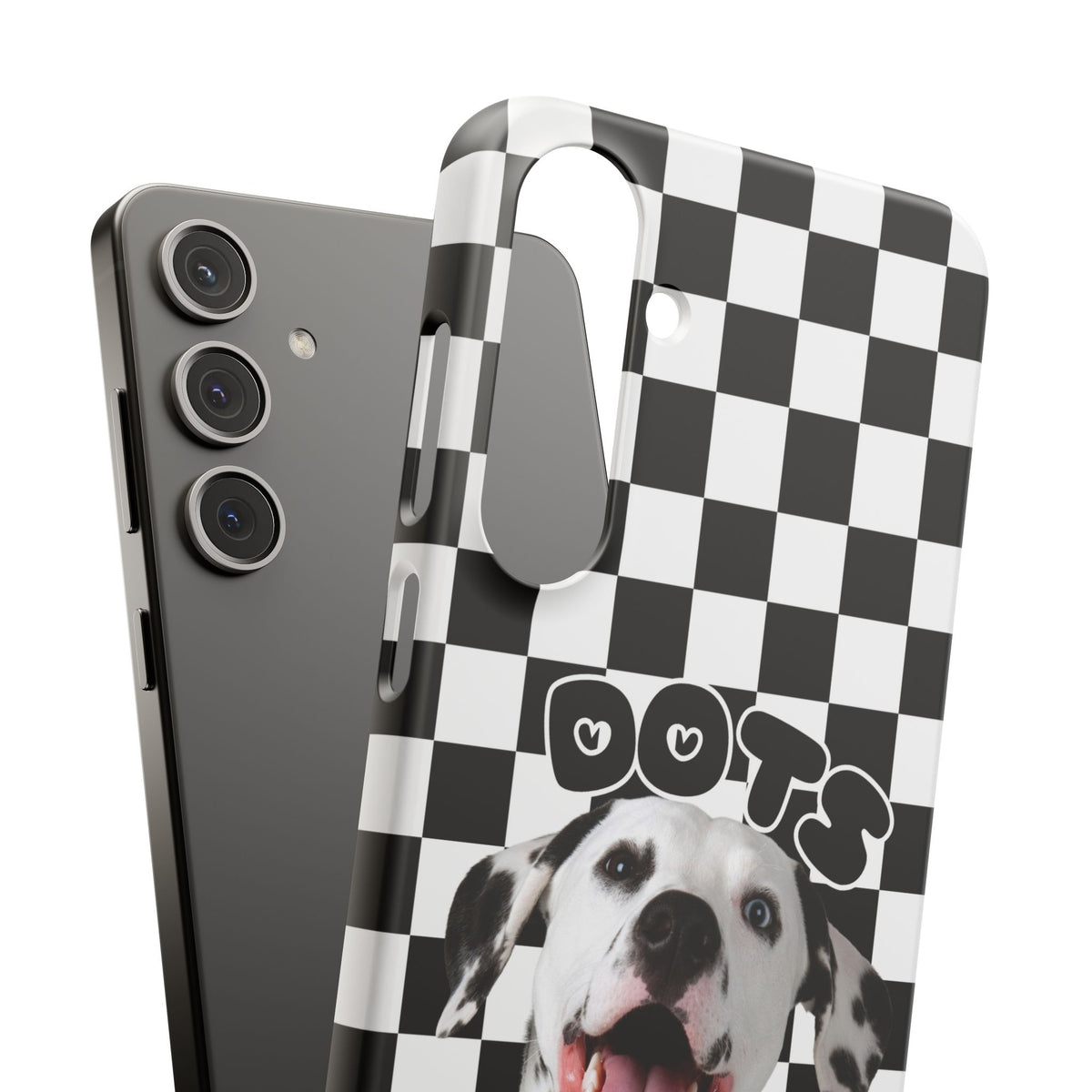 Dalmatian 'Dots' Checkerboard Phone Case