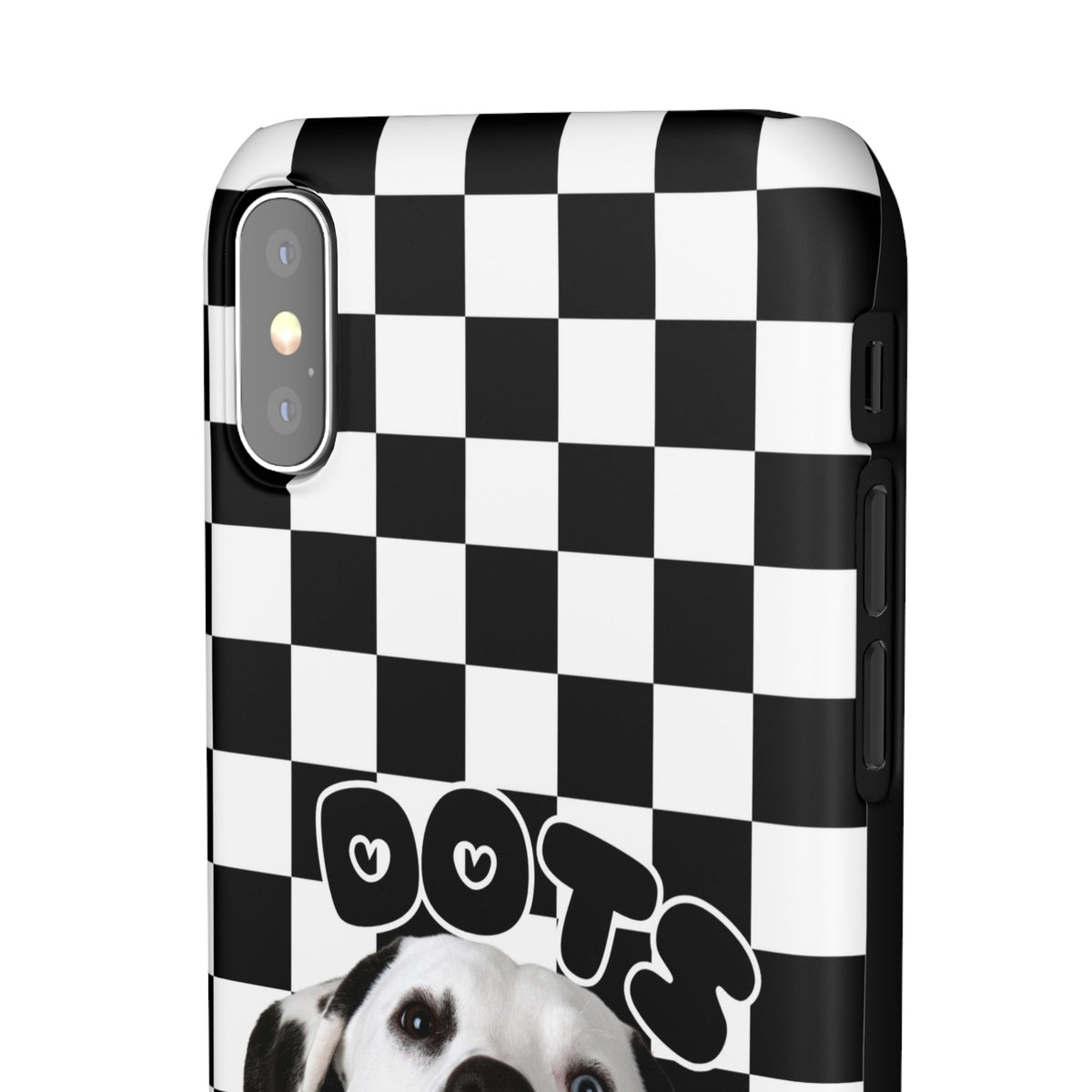 Dalmatian 'Dots' Checkerboard Phone Case