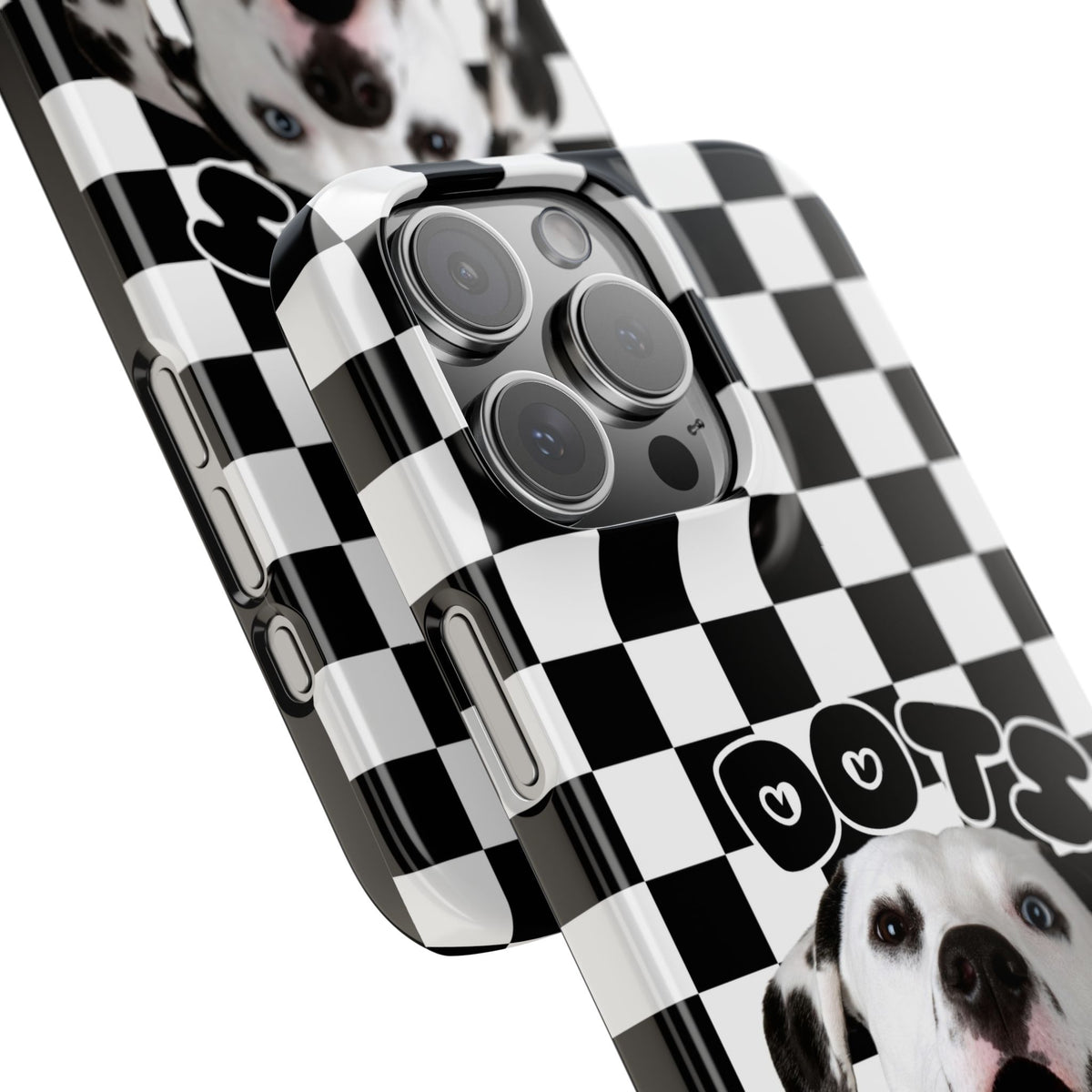 Dalmatian 'Dots' Checkerboard Phone Case