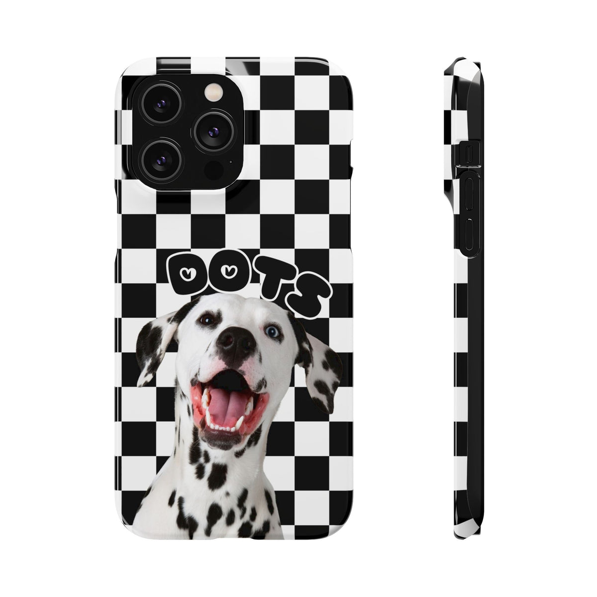 Dalmatian 'Dots' Checkerboard Phone Case