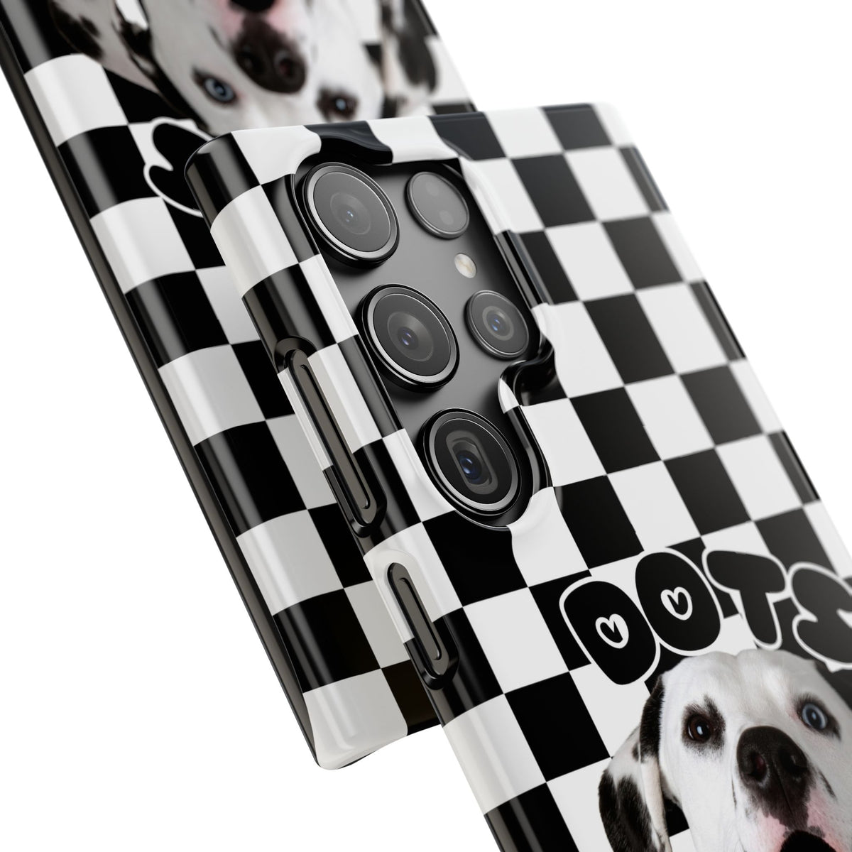Dalmatian 'Dots' Checkerboard Phone Case