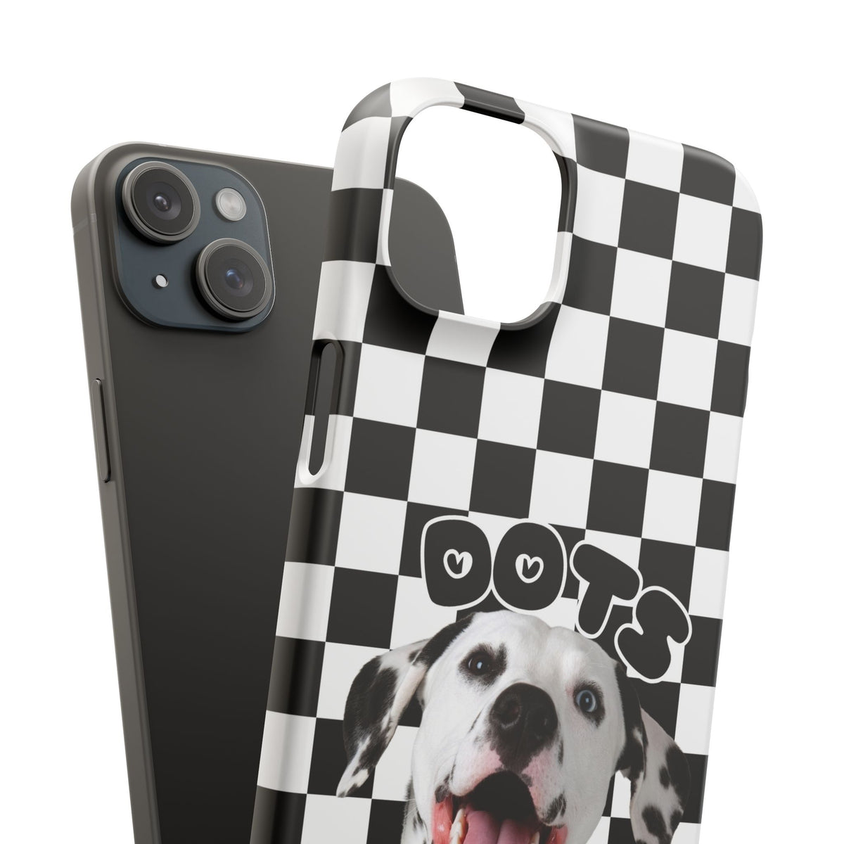 Dalmatian 'Dots' Checkerboard Phone Case