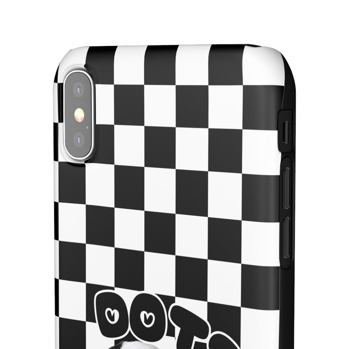 Dalmatian 'Dots' Checkerboard Phone Case