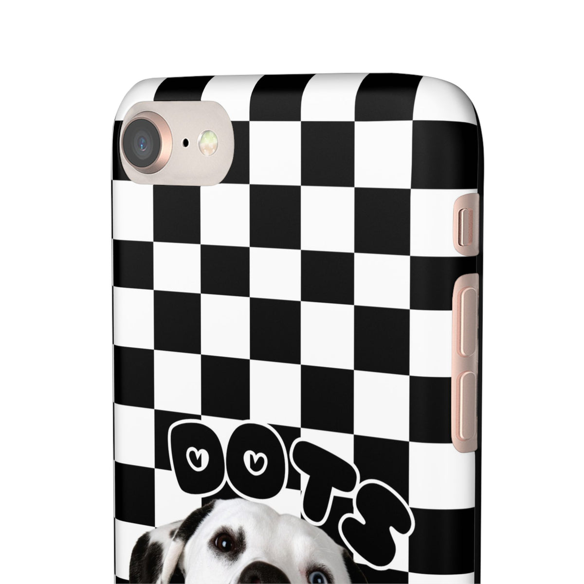 Dalmatian 'Dots' Checkerboard Phone Case