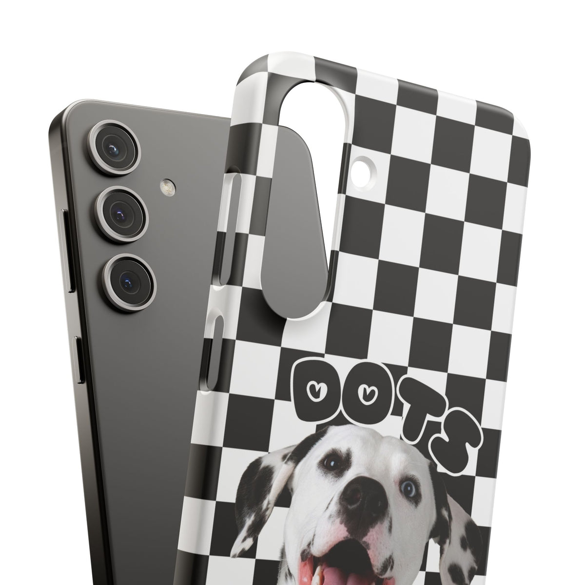 Dalmatian 'Dots' Checkerboard Phone Case