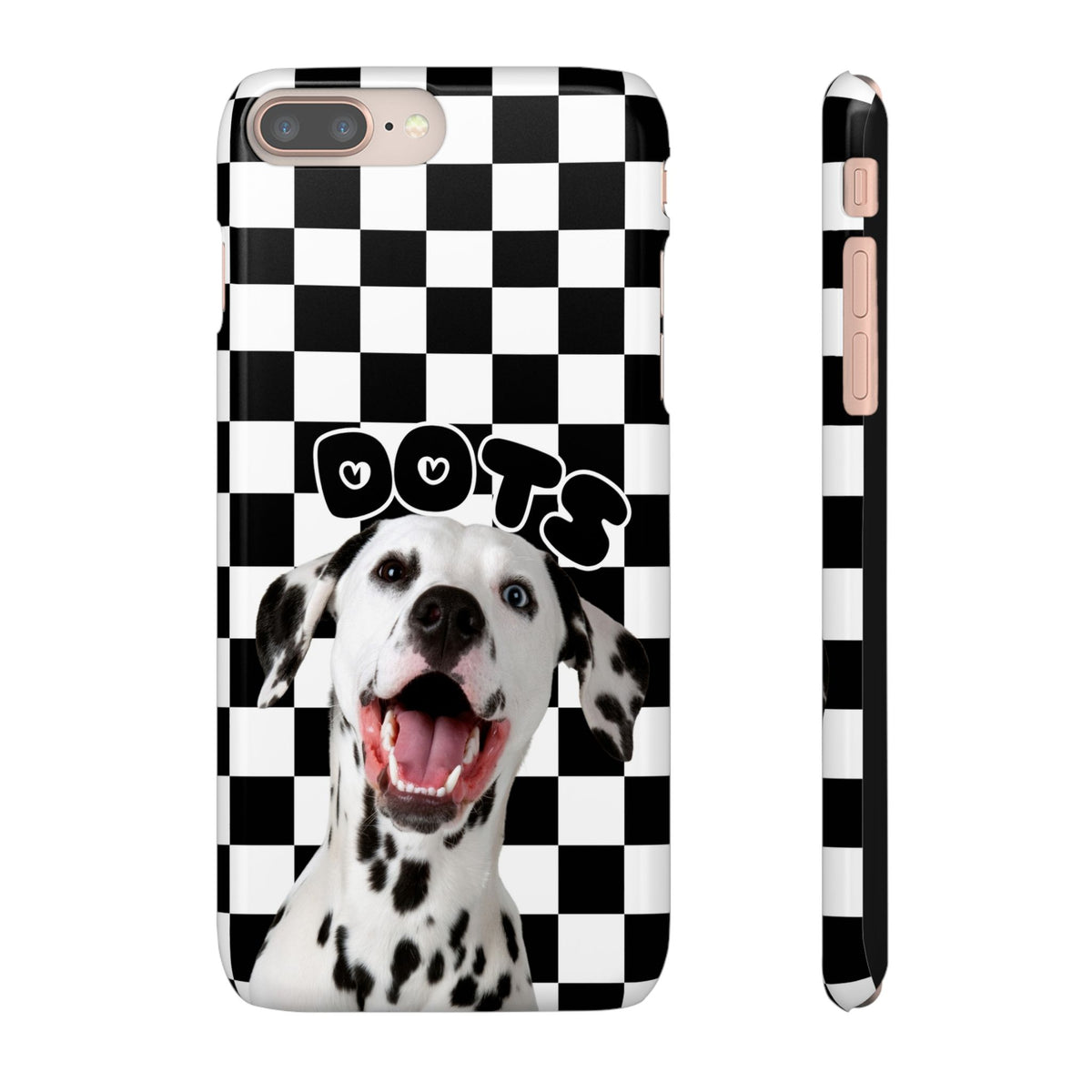 Dalmatian 'Dots' Checkerboard Phone Case
