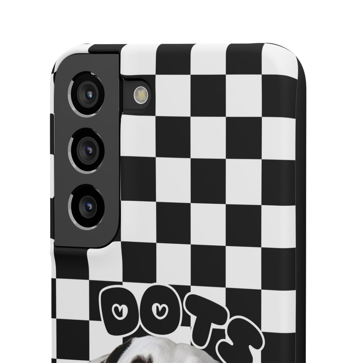 Dalmatian 'Dots' Checkerboard Phone Case