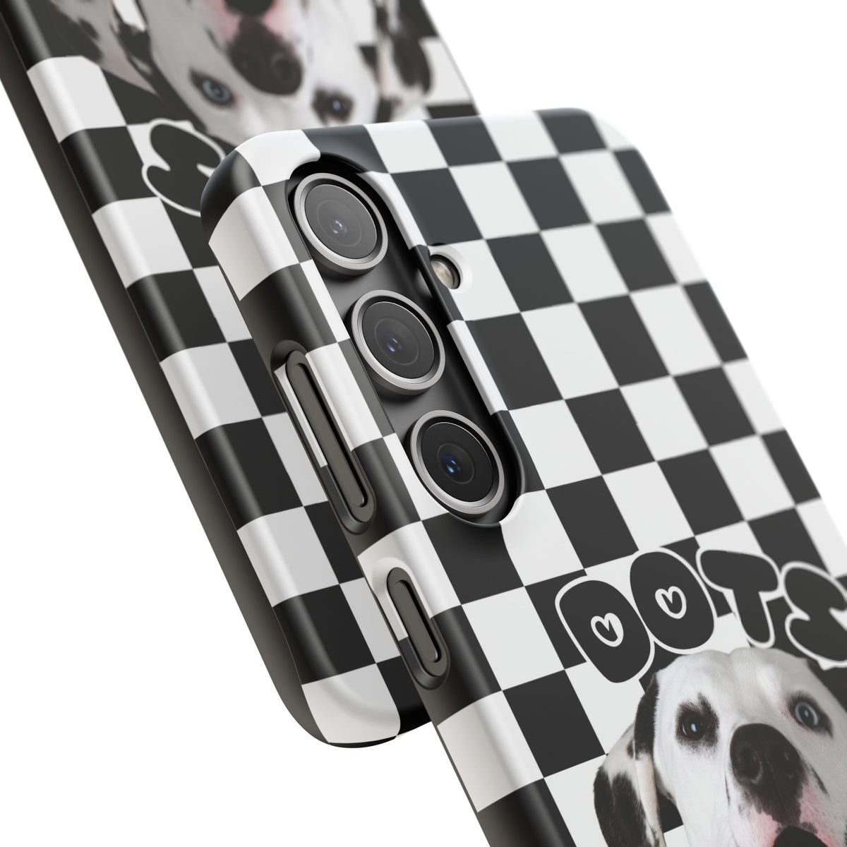 Dalmatian 'Dots' Checkerboard Phone Case
