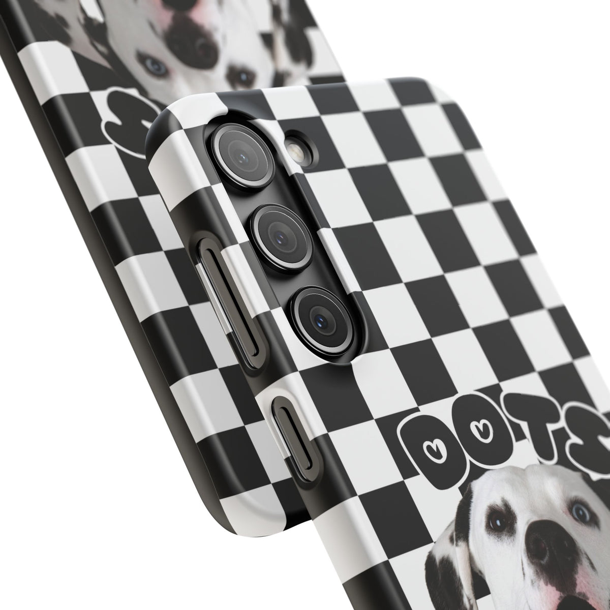 Dalmatian 'Dots' Checkerboard Phone Case