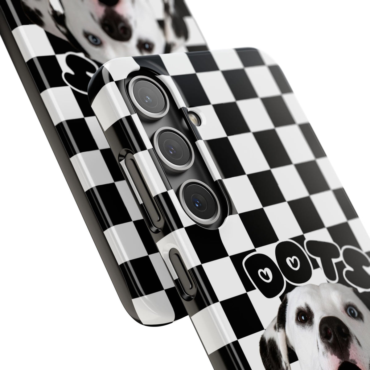 Dalmatian 'Dots' Checkerboard Phone Case