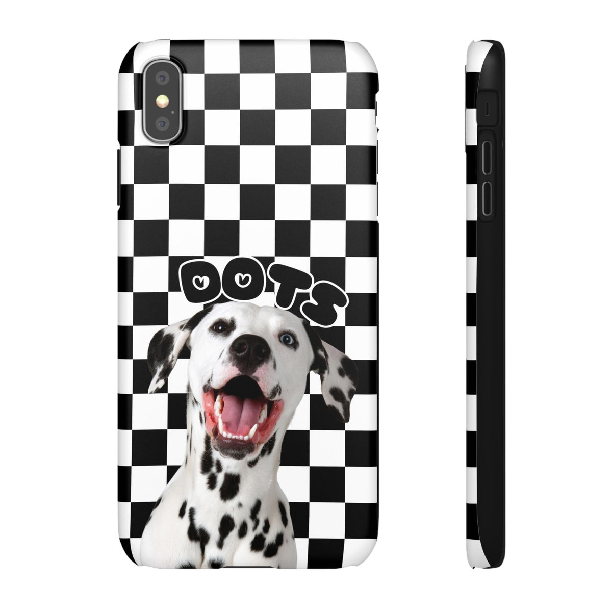 Dalmatian 'Dots' Checkerboard Phone Case