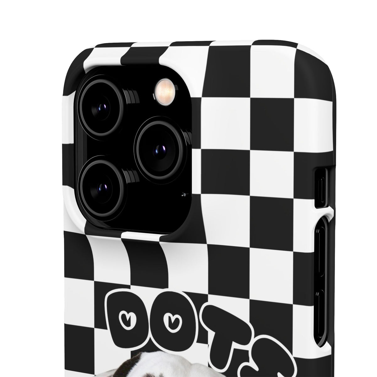 Dalmatian 'Dots' Checkerboard Phone Case