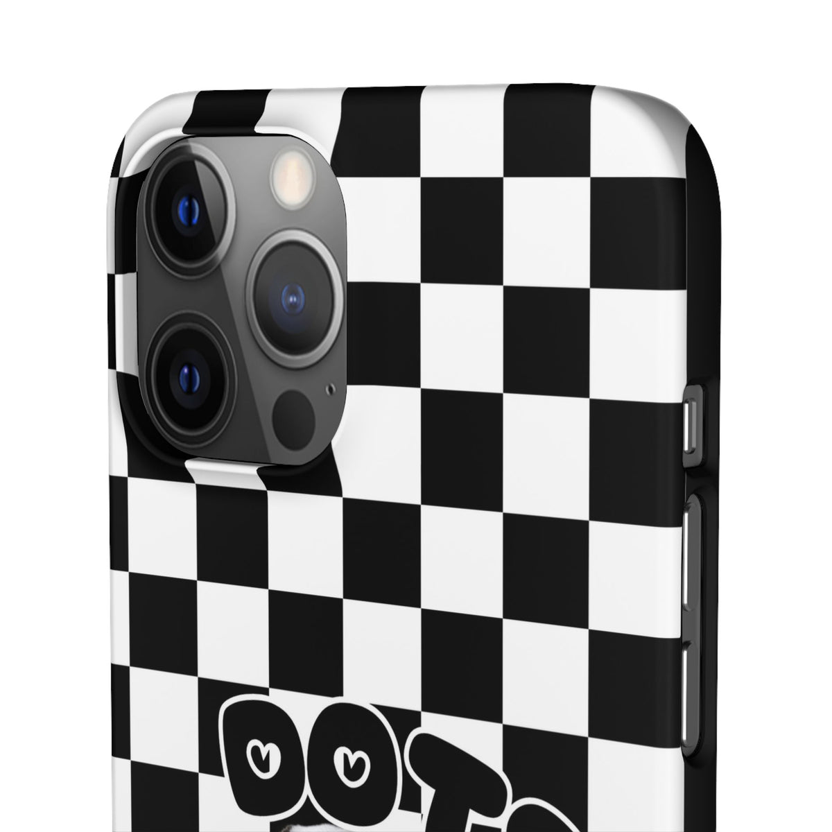 Dalmatian 'Dots' Checkerboard Phone Case